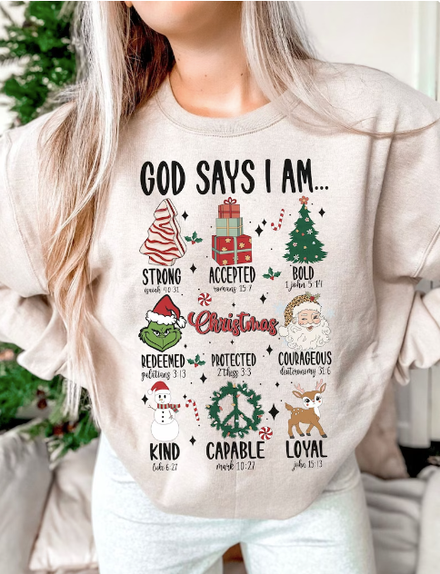 God Says I Am...