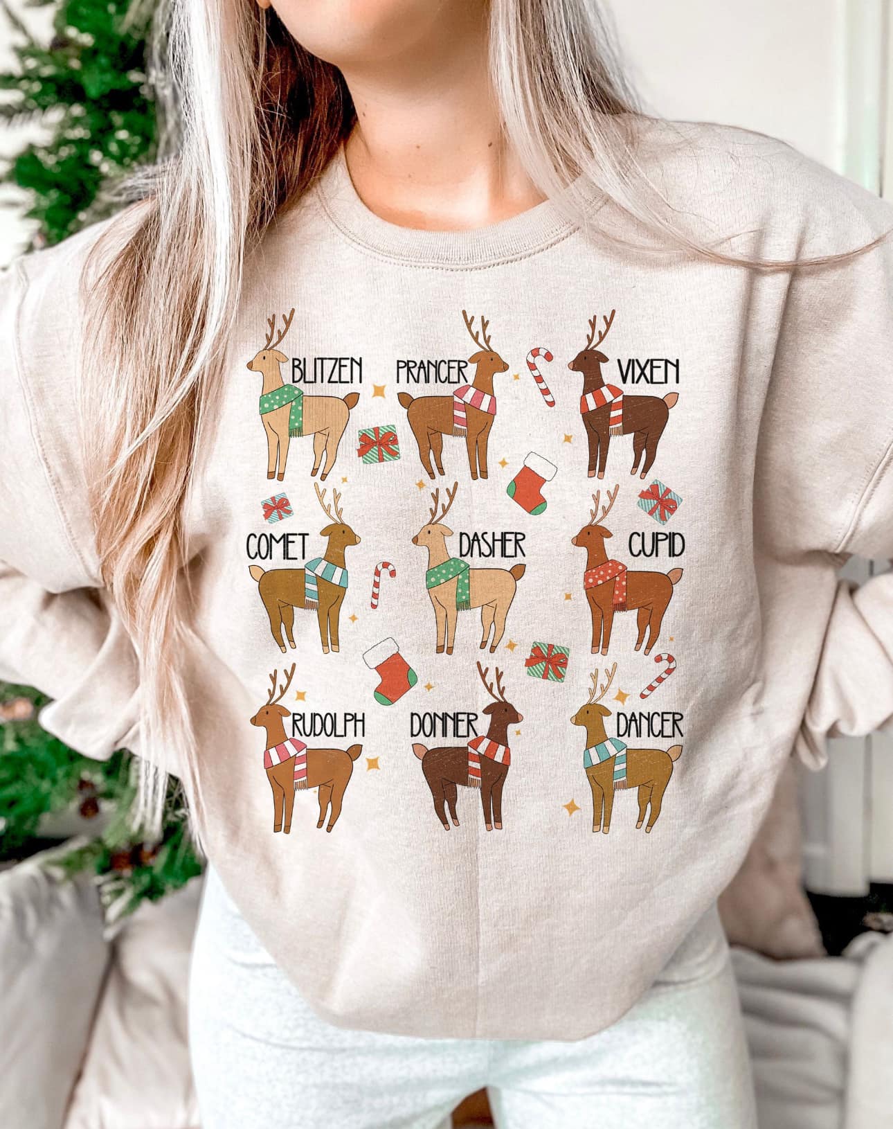 Reindeer Party (Crewneck)