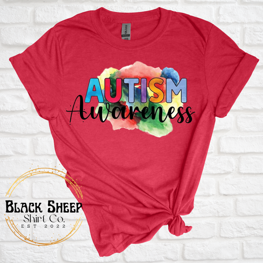 Autism Awareness Water Color