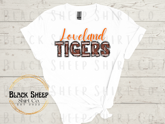 Loveland Tigers (Football Doodle)