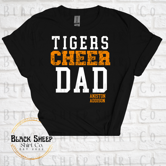 Tigers Cheer Dad (Customizable)